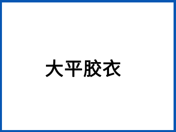 大平板胶衣